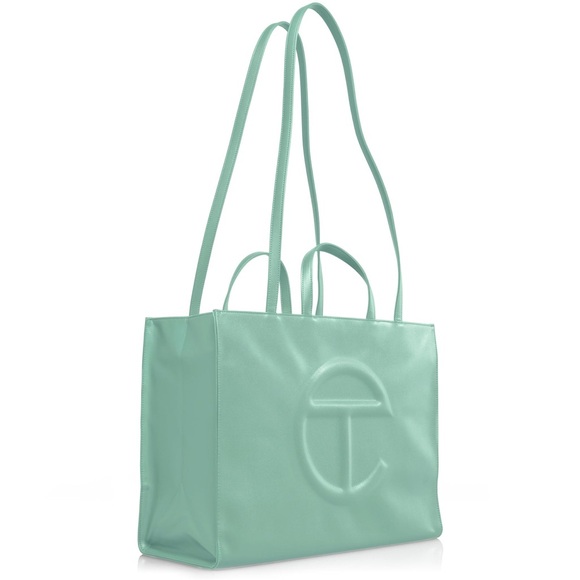 NWT Telfar Medium Shopping Bag in Color Sage - Picture 8 of 9